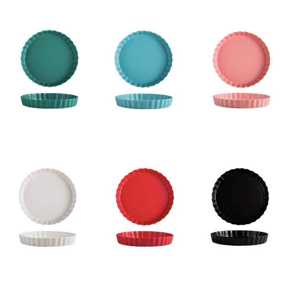 Keramický talíř Tmavě zelený Stylový servírovací talíř Vhodný na Párty Banket Oslavu Narozenin Kuchyň Jednoduchý talíř na sushi