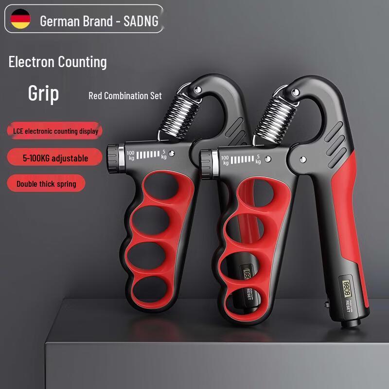 Tiemyun Professional Adjustable Grip Strengthener with Electronic Counter