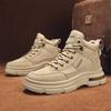 Men's Boots Non-slip Casual Sports Shoes Wear-resistant Hiking Shoes Outdoor 2025 Fashion Comfortable Flat Walking Shoes for Men