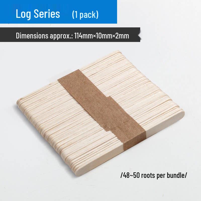 Colorful Wooden Craft Sticks for DIY and Kids’ Projects