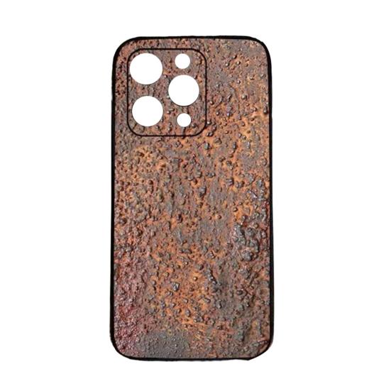 Yousheng Rusty Phone Case Shockproof Phone Cover Industrial Iron Inspired Phone Shell 360-degree Protection Case for IPhone 15/15Pro/15ProMax/15Plus