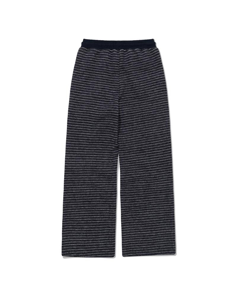 MOAA Fuzzy Stripe Pants (Navy)