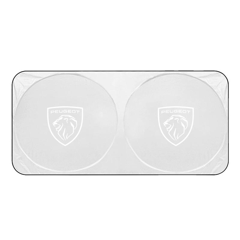 

2026 Hot Car Sticker Car Windshield Sunshade Auto Interior Anti-sunburn Cloth Accessories For Peugeot 307 308 3008 207 208 4008