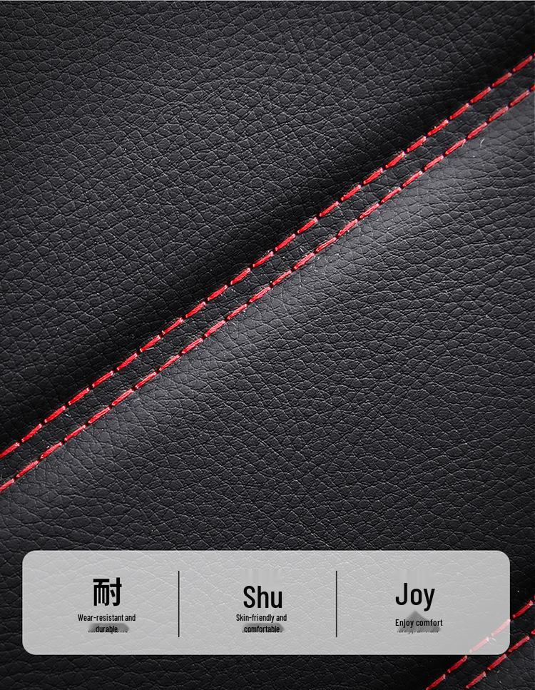 Full Surround Leather Car Seat Cover - Breathable, All-Season Comfort