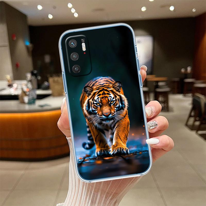 UP5 Animal Tiger Phone Case for LG K22 K30 K40 K40S K41 K42 K50 K50S K51 K51S K52 K61 K62 K71 K92 Q60 Q61 V40 V50 V60