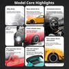 1:22 Scale RWB 993 Z4 Car Model Toy Alloy Diecast Sound Light Doors Opened Foldable Rearview Mirror Models Toys Collectible Item