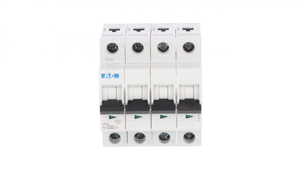 Circuit Breaker 4P C 32A 6kA AC PL6-C32/4 166526