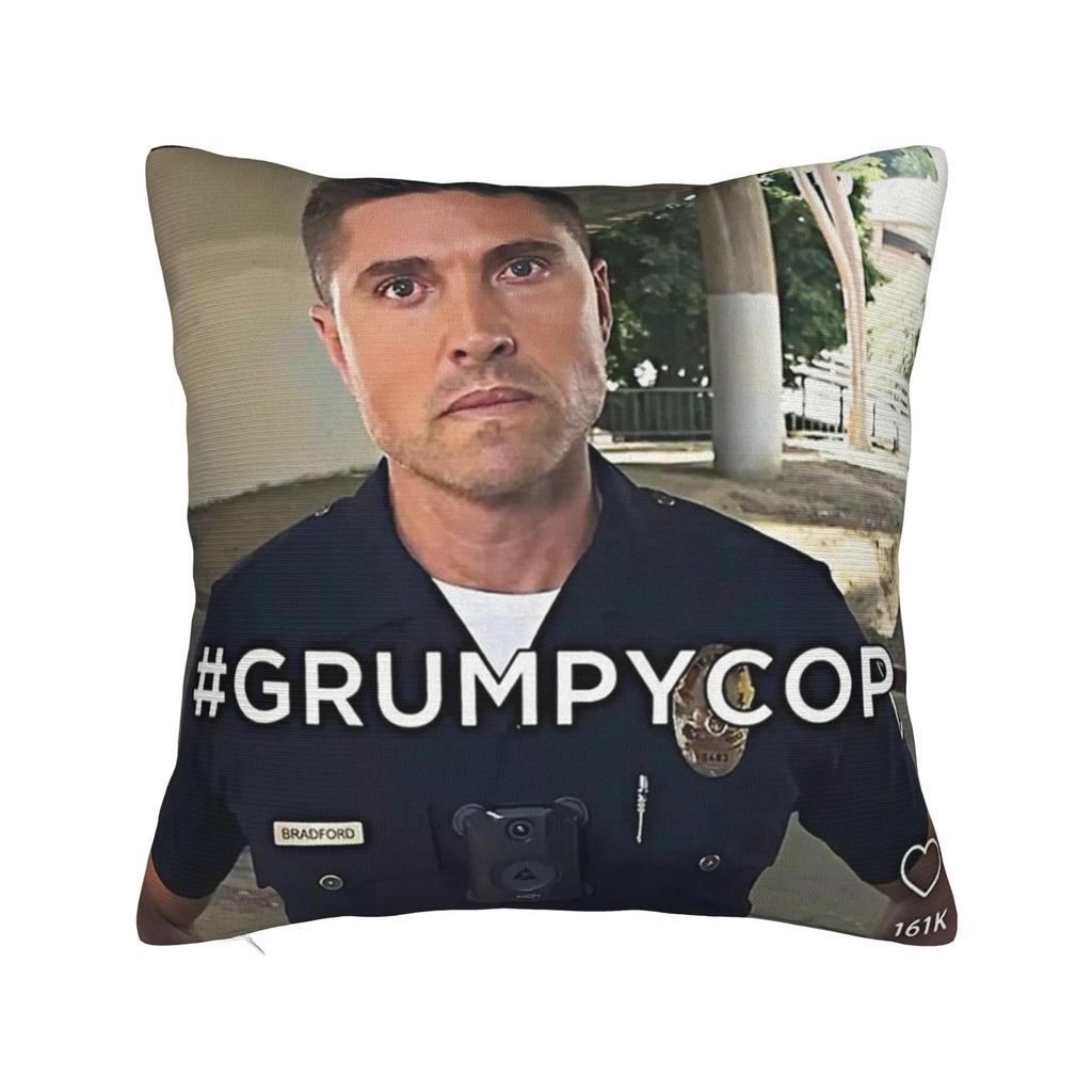 Tim Bradford Eric Winter The Rookie Pink Flag Pillowcase Printed Cushion Cover Decorations Pillow Case Cover Home Square