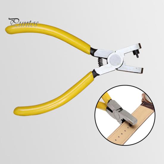 Shoe Strap Hole Puncher Pliers with Ergonomic Handle Easy to Use Wide Application Watch Band Hole Punch Pliers