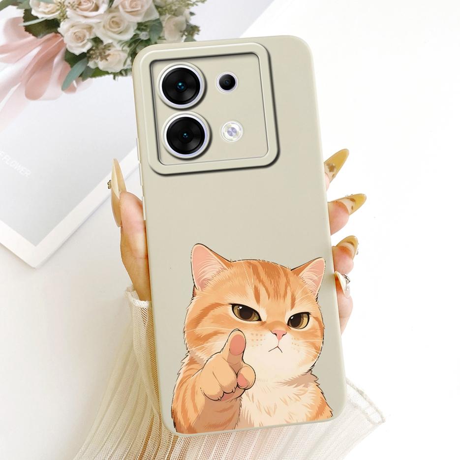 For Infinix Zero 30 5G Case X6731 New Flowers Candy Painted Cover Soft Silicone Case For Infinix Zero 30 4G X6731B Zero30 Fundas