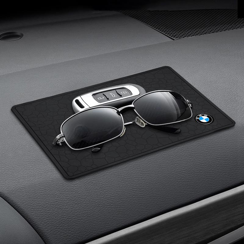 BBIX7 Car Dashboard Anti-Slip Pad Sticky Silicone Phone Mat Interior For BMW M3 M4 M5 G42 G30 G20 E39 E36 E87 E53 F44 F07 F34 G15 G16