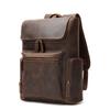 Men's Backpack Genuine Leather Travel Bag Laptop Bag Daypack luxury  Designer Leather Backpack Vintage Fashion Bagpack Bag