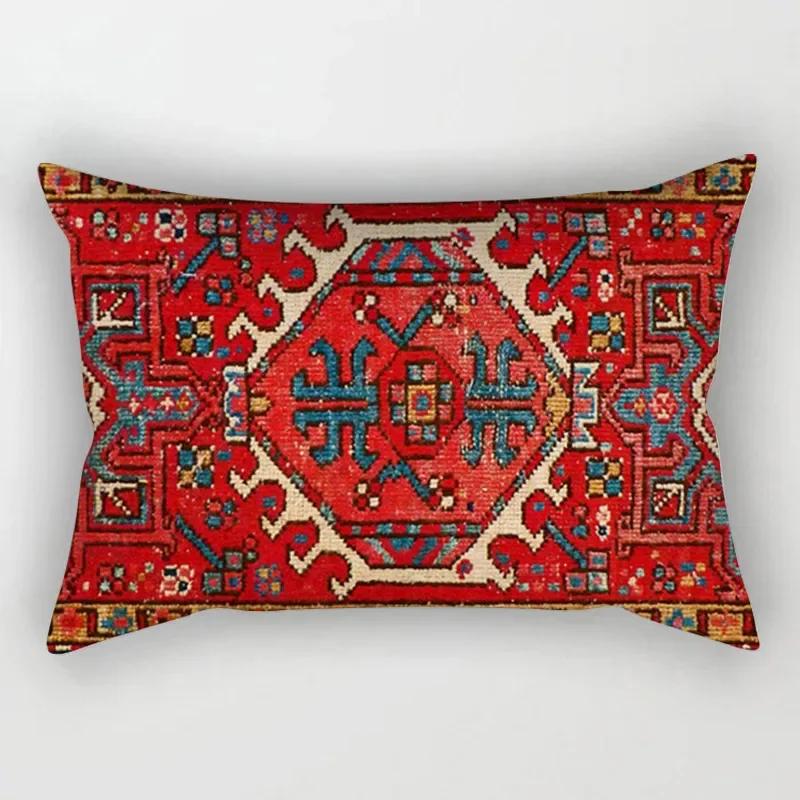 Vintage Ethnic Pattern Pillowcase Decor Sofa Bed Home  Rectangular  Mandala Cushion Cover
