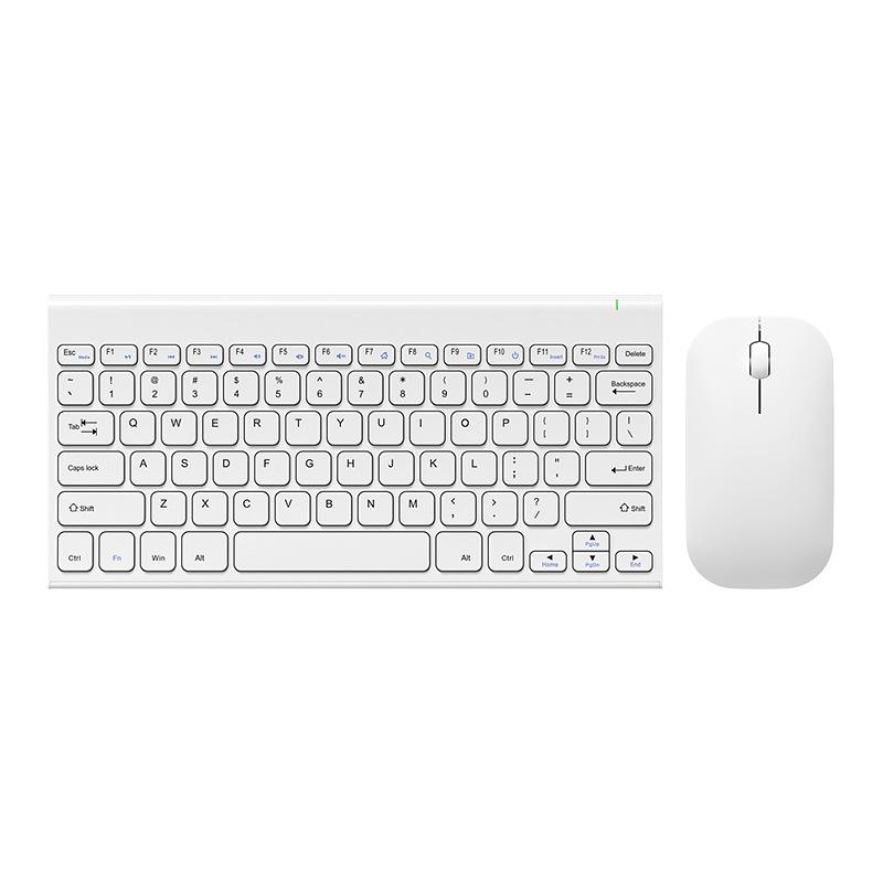 

BOW Hangshi HW086-2S Silent Ultra-Thin Wireless Keyboard & Mouse Combo for Desktop, Office, and Home Use.