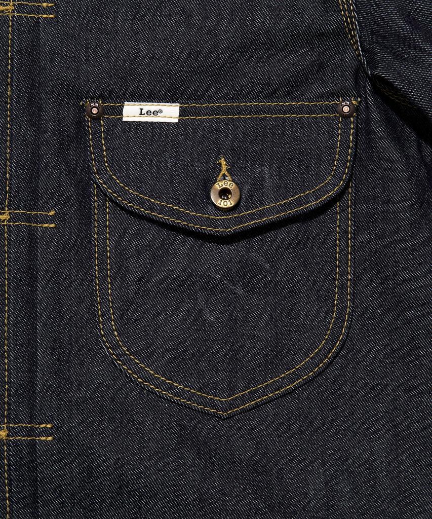 Lee [101St] Cowboy Kuroki Denim Jacket Indigo Raw
