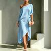 Elegante Abito Minimalista Senza Maniche in Cotone e Lino da Donna - Stile 2026