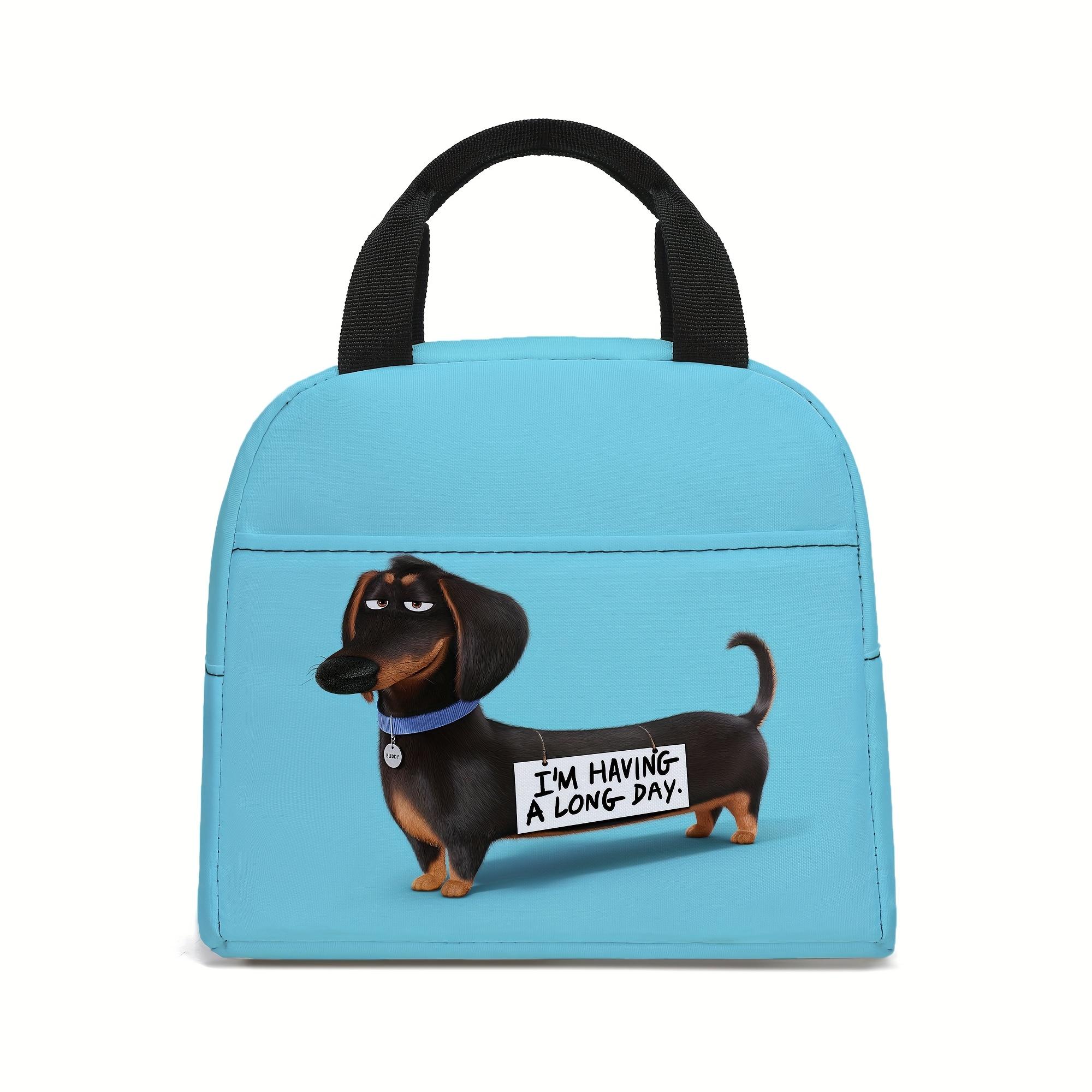 

Сумка для ланча Такса, Изолированная сумка-тоут, Портативная сумка, Сумка-тоут Сумка-холодильник Сумка для ланча Многофункциональная сумка для ланча