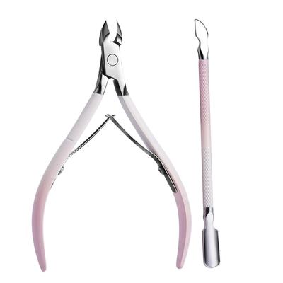 Akkerds Cuticle Cuticle Nail Clipper for Cuticle Nail Stainless Steel Nipper, Nipper, Hangnails, Care, Pusher, Beauty,