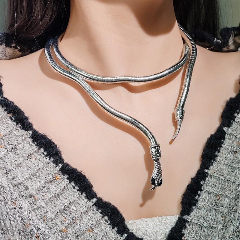 Meier Punk streetwear hip-hop choker necklace - y2k subculture collar