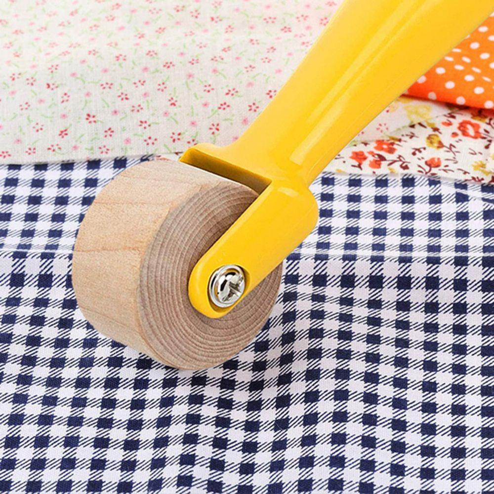 Quilting Sewing Sewing Notion Wallpaper Roller Home Decoration Quilting Press Roll Wood Seam Roller