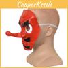 Demon Slayer Tengu Mask Latex Kostymrekvisita För Halloweenfest Och Cosplay-Evenemang