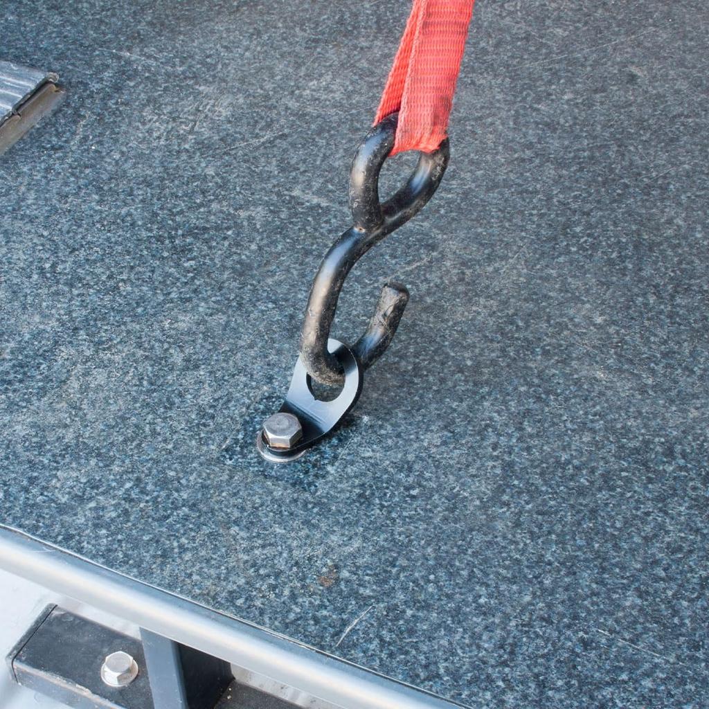 DRC Tie-down hook 50° 2 pieces M8 bolt fixing Easy