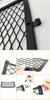 Multipurpose Seat Back Hanging Net Storage Bag for Auditorium, Yacht, RV, Business Vehicle, and Conference Room