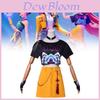 Kpop Demon Hunters Mira Cosplay Costume With Polyester Fabric For Game Anime Role Play Adults