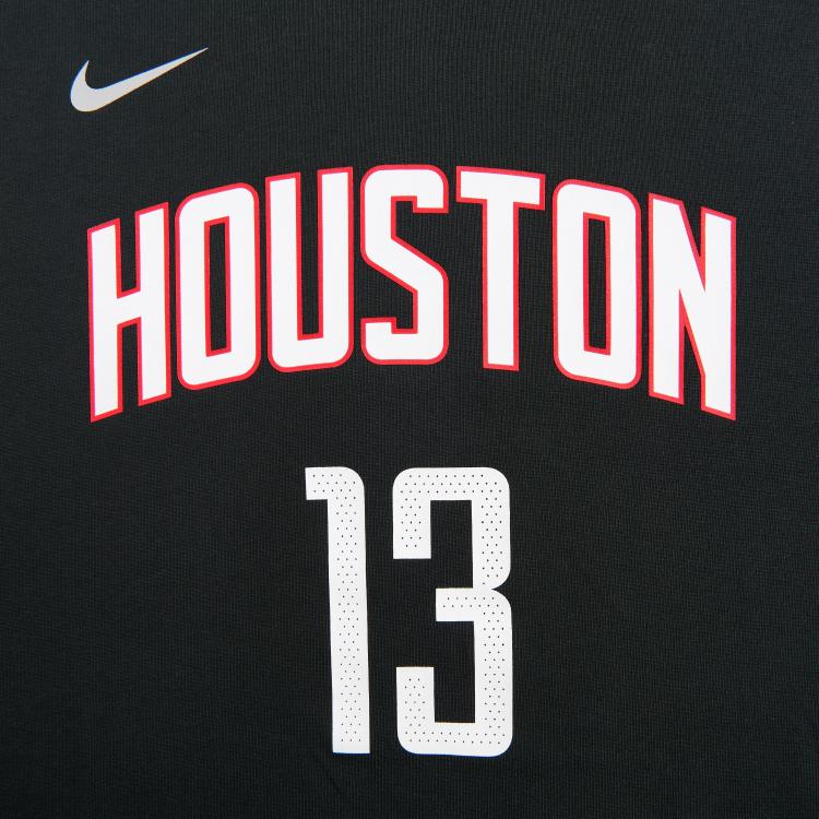 Nike NBA Collaboration Dri-Fit T-Shirt Houston Rockets 13 James Harden Sports Quick-Dry Basketball Comfortable Short Sleeve Kids Tops 3Z2B711FA-RCKJH