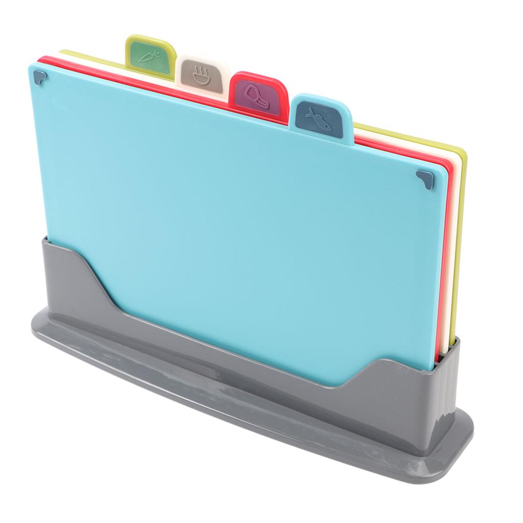 4 Piece Cutting Board Set Thickened Cutting Boards for Kitchen Meat Fruits Vegetables