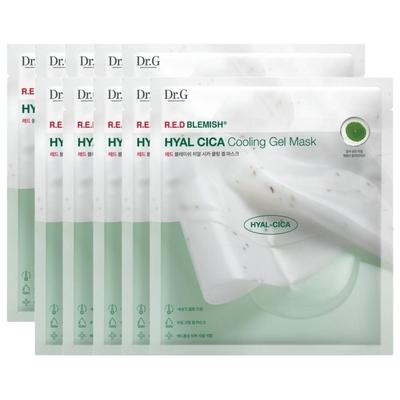 R.E.D Blemish Hyal Cica Cooling Gel Mask Hydrating Sheet 10 Sheets (27g X 10)