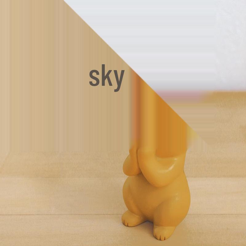 Cat Ornament Multi-Functional Office Desktop Holder & Storage Organizer