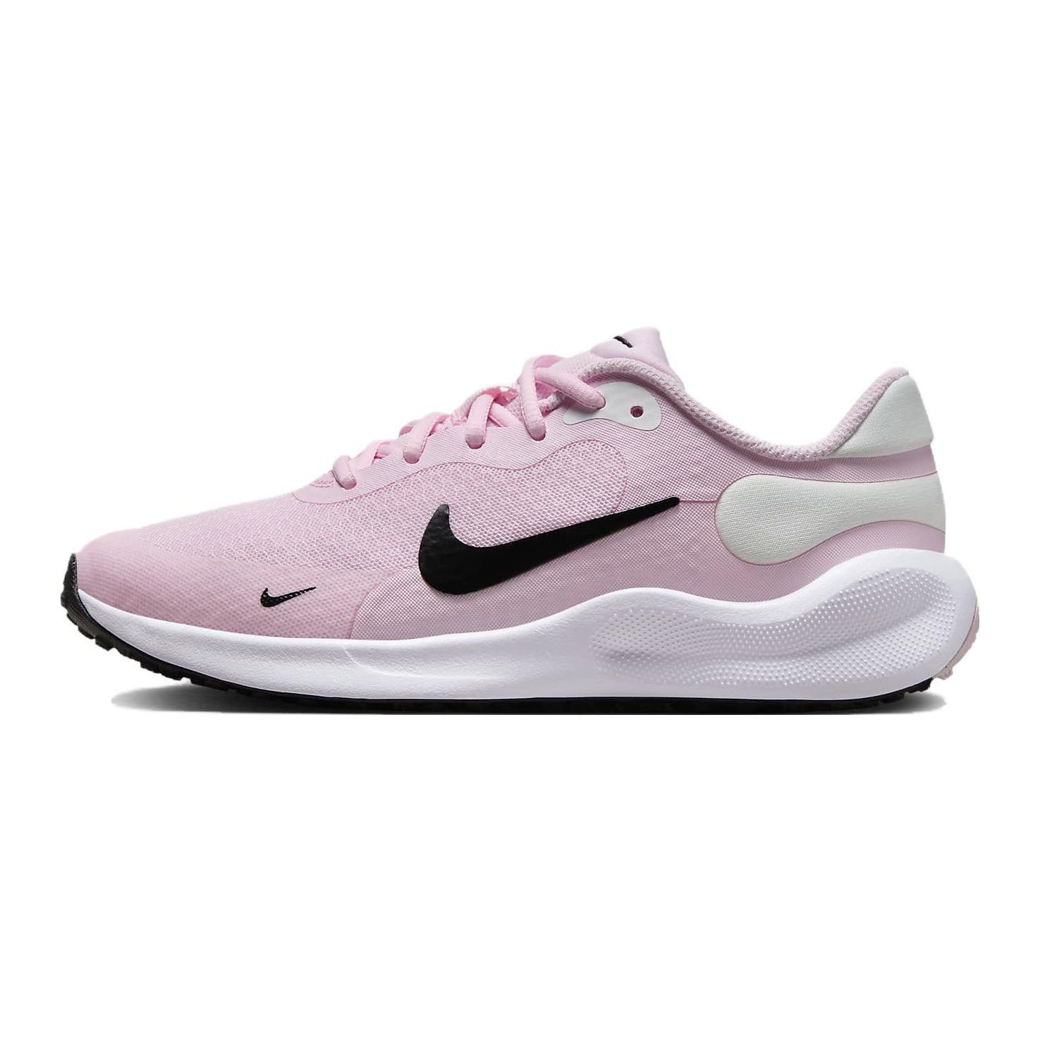 

Nike Revolution 7 GS Pink Foam Black Kids Sneakers Summit-White White FB7689-600 39