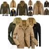 Winter Jacket Bomber Men Pilot Warm Male Fur Collar Army Tactical Coat Jacket