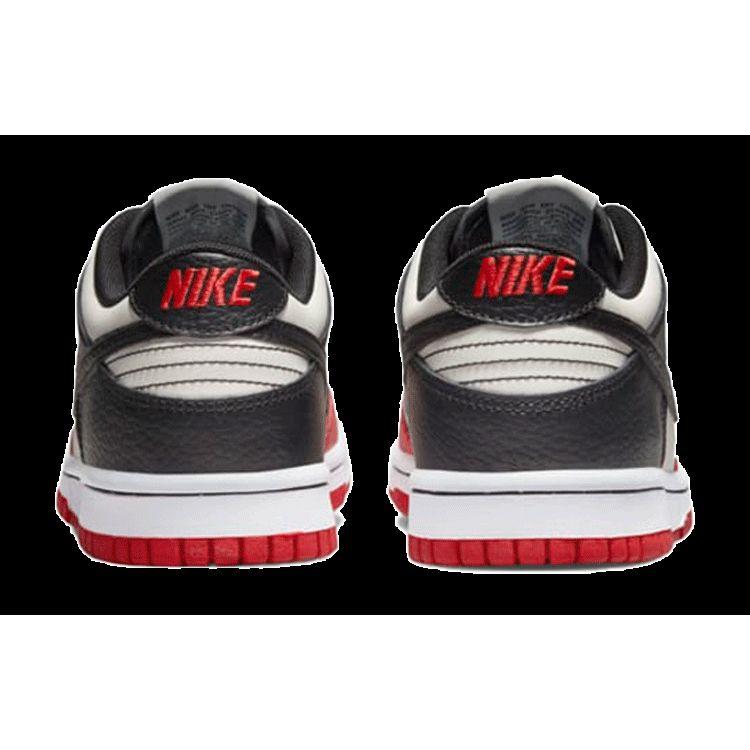 NBA x Nike Dunk Low EMB GS 75. výročí - Bulls Dětské tenisky Červená Plachetnicová Černá DO6288-100