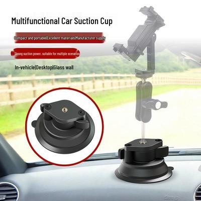 In-Car Suction Cup Phone & Camera Mount - Strong Vacuum Stabilizer