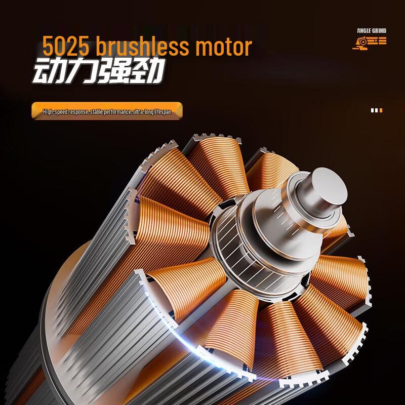 Nanwei Cordless Brushless Angle Grinder & Polisher CN plug (adapter included)