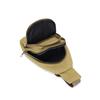 Chest Bag Men's Canvas Shoulder Crossbody Bag Outdoor Cycling Mobile Phone Bag