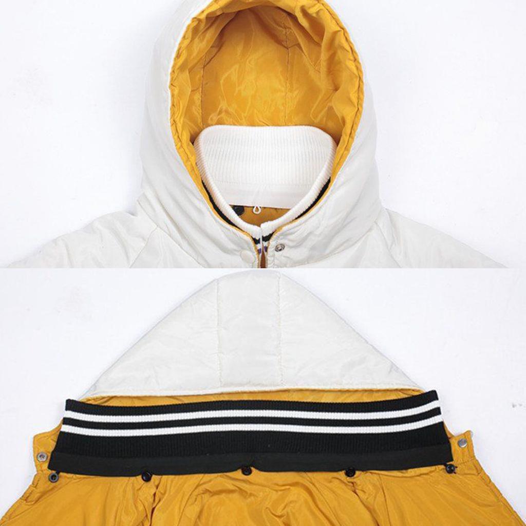 Stylish Striped Collar Removable Collar Protectors For Down Jackets Great For Everyday Use Winter Coat Collar Guards