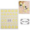 New Year Nail Art Stickers Bronzing Year of the Dragon Chinese Style Mahjong Cartoon Nail Stickers Decoration