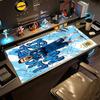 Football Messi Gaming Mouse Pad Desk Mouse Pad Study Desk Mat Non-Slip Rubber Bottom Suitable for Office Gaming PC Laptop