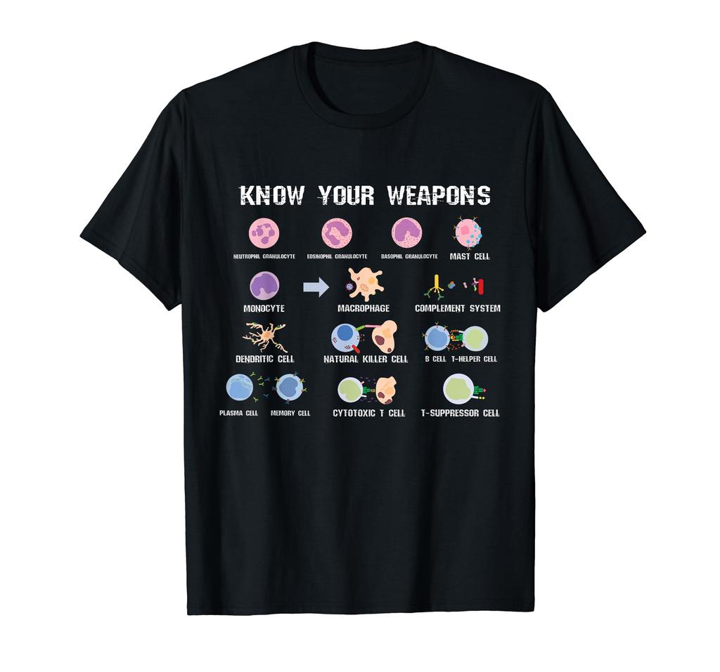 Biologie Mikrobiologie Shirt Virus Gen Enzym Geschenkidee T-Shirt