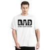 Men T Shirt Dad The Biker The Print Summer Top Tees Men Black Harajuku Fashion Tshirts Father's Day O-neck Street T-Shirt
