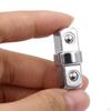 Universal 3/8 Sleeve Joint Adapter, Reducer Adapter Double Head Tools Converter Durable Steel