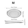 Stainless Steel Mesh Filter Frying Cooking Tools with Grill Tongs Oil Drain Filter French Fries Fried Chicken Kitchen Essentials