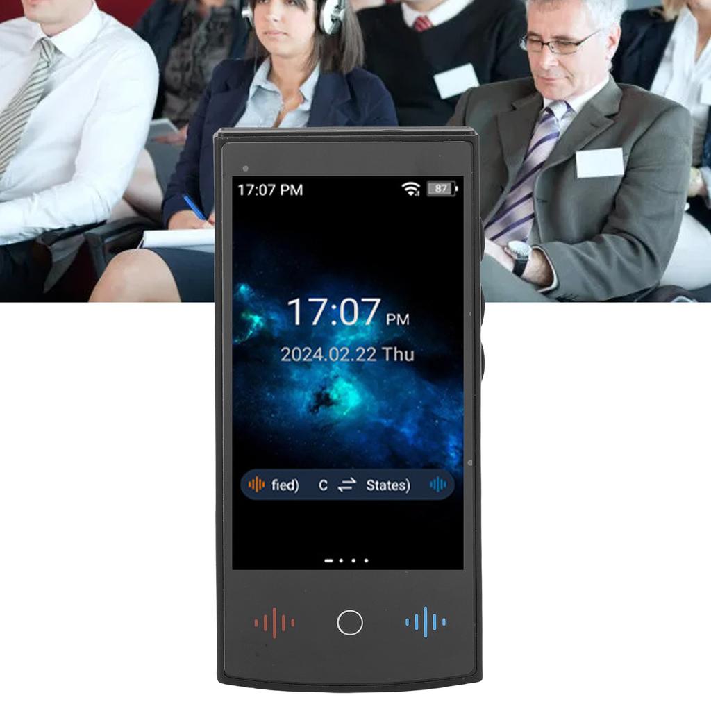 Language Translator Online 160 Languages Support Offline Photo Recording Translation Smart Translator Device for Travel Business Trip