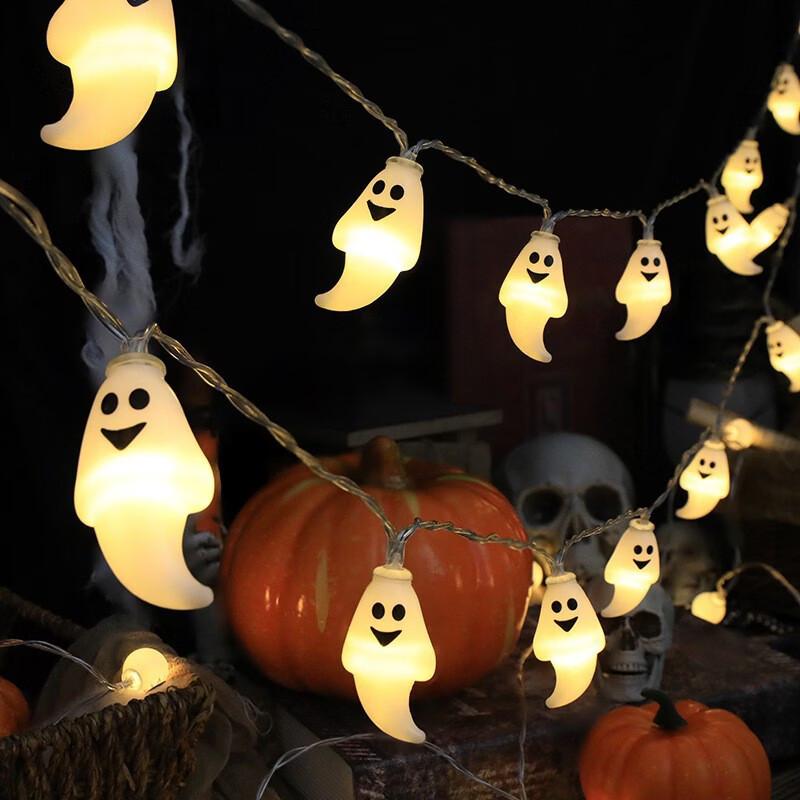 Oeny Halloween Pumpkin & Ghost Doll String Lights