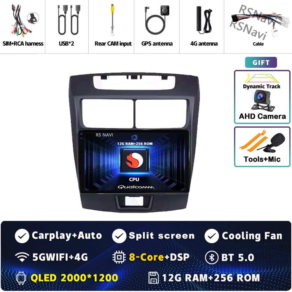 Android 14 Car Radio For Toyota Avanza 2010 2011 2012  - 2016 Player Multimedia Stereo Navigation CarPlay Auto Video 360 Camera