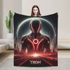 TRON Ares Lightcycle Dillinger Systems Blanket Fleece Printed MCP Movie Multi-function Warm Throw Blankets for Bedspread