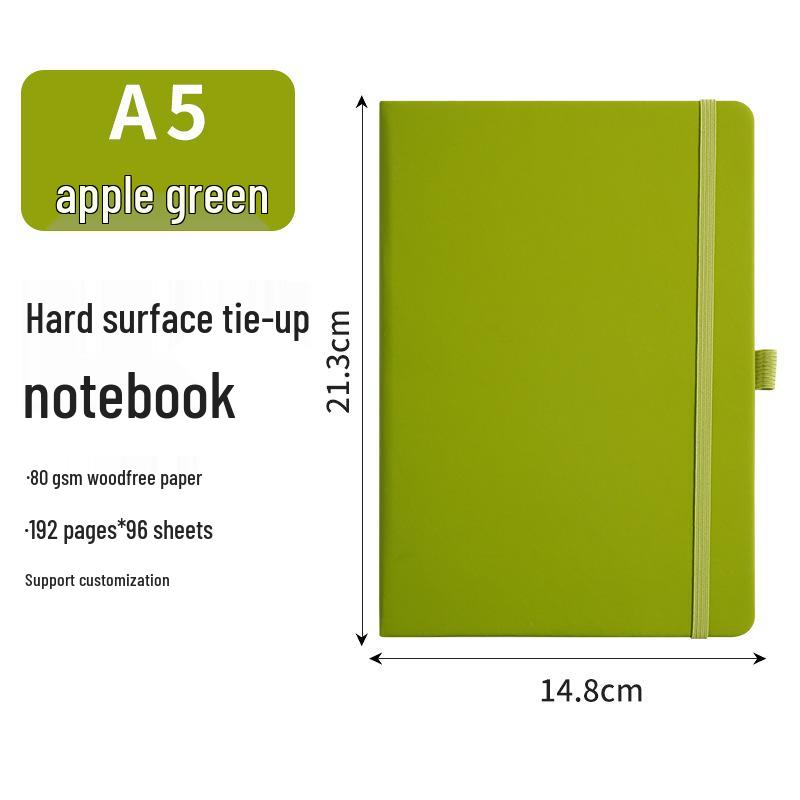 Hochwertiges A5-Tagebuch mit Spiralbindung: Personalisierbares PU-Leder-Notizbuch mit dicken Seiten